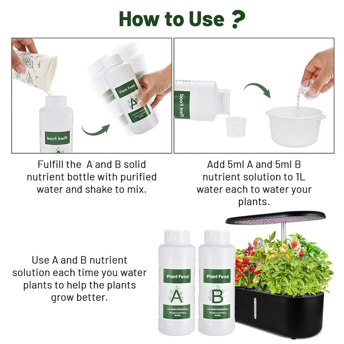 NexaGrow - Hydroponic Plant Food A&B