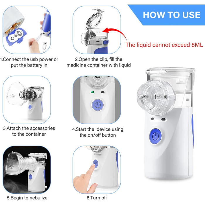 MistEase Portable Nebulizer