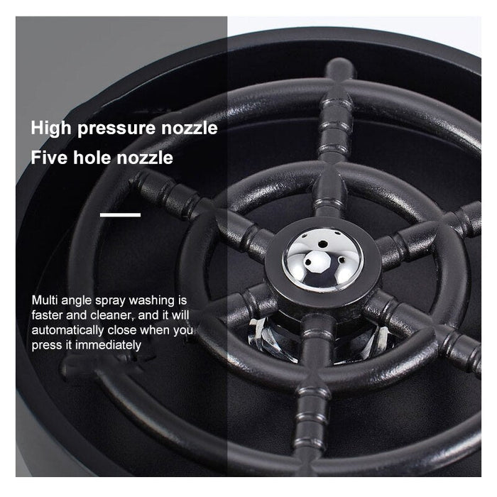QuickRinse Pro - Automatic Cup Washer for Sink