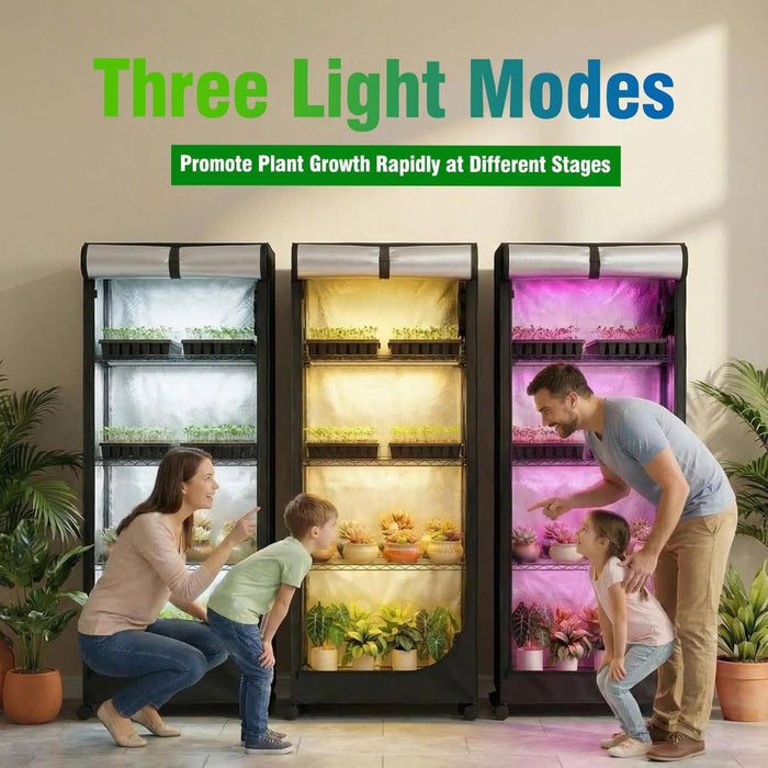 BloomBay - Indoor Greenhouse with Grow Light