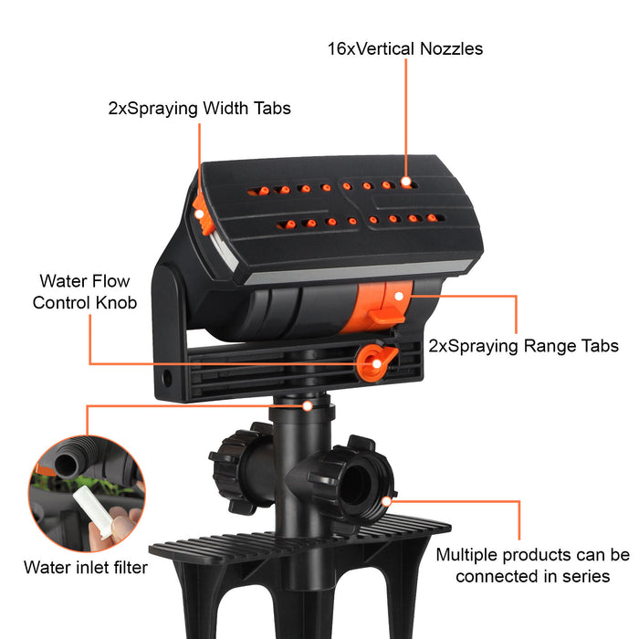 TurfPulse - Oscillating Garden Sprinkler