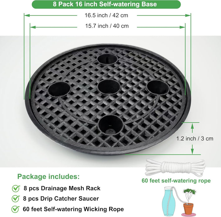 WickWell - Self Watering Base for Fabric Grow Bag