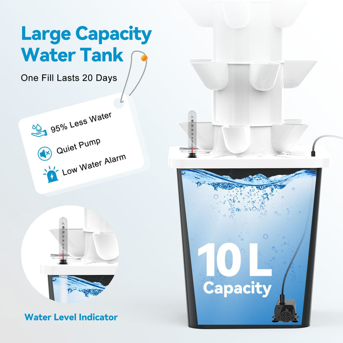 EcoSpire - Hydroponic Growing System