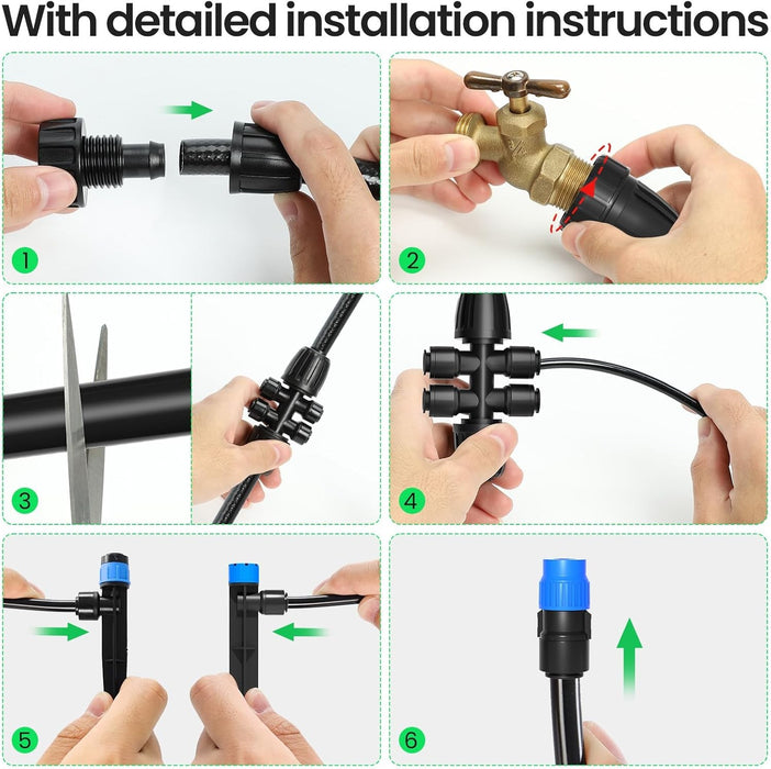 AquaBranch - Drip Irrigation System Kit