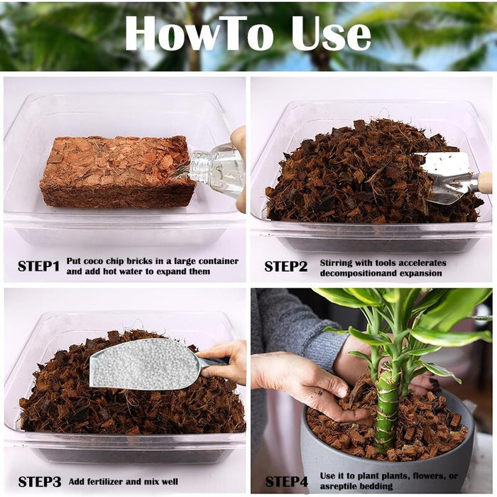 CocoCore - 10 lbs Organic Coconut Coir Scrap