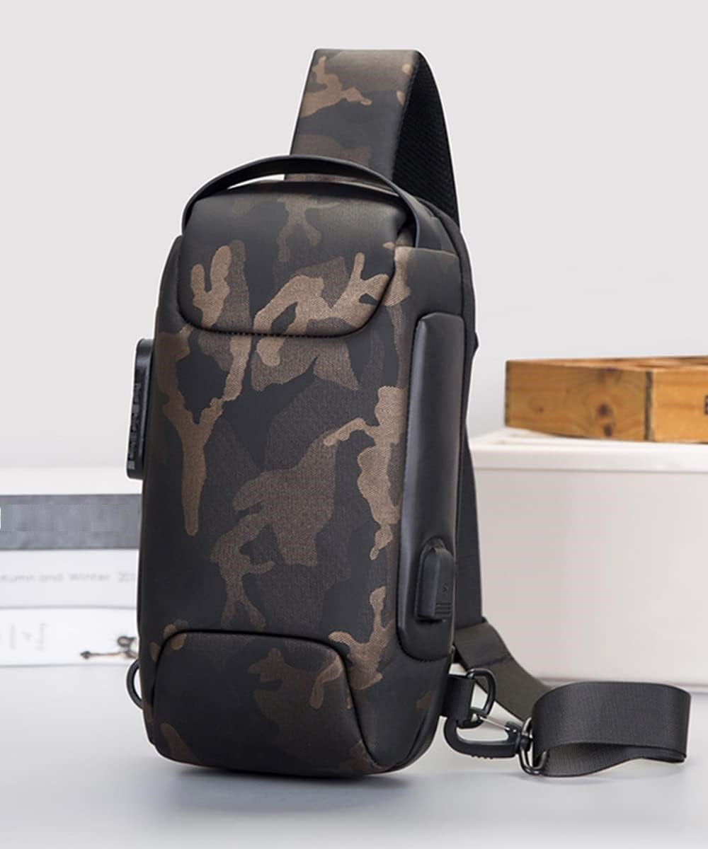 Waterproof Anti Theft Crossbody Sling Bag