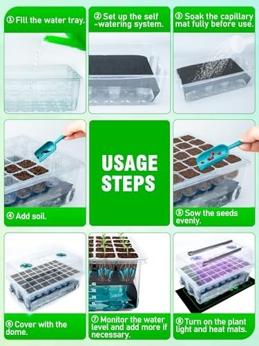 Seedora - Self-Watering Seed Starter Kit