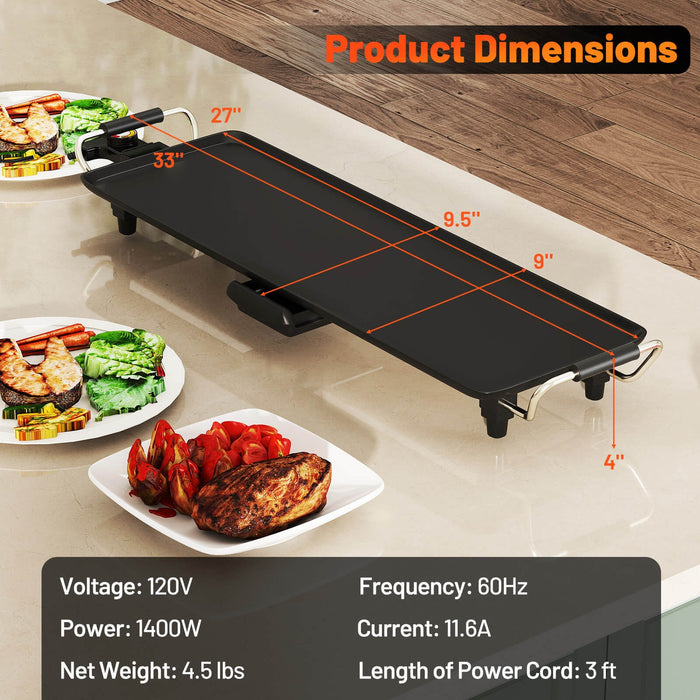 Forge™ – 27” Flat-Top Electric Griddle