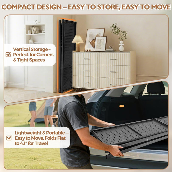 GreenhousePro - 4-Tier Foldable Greenhouse Shelf