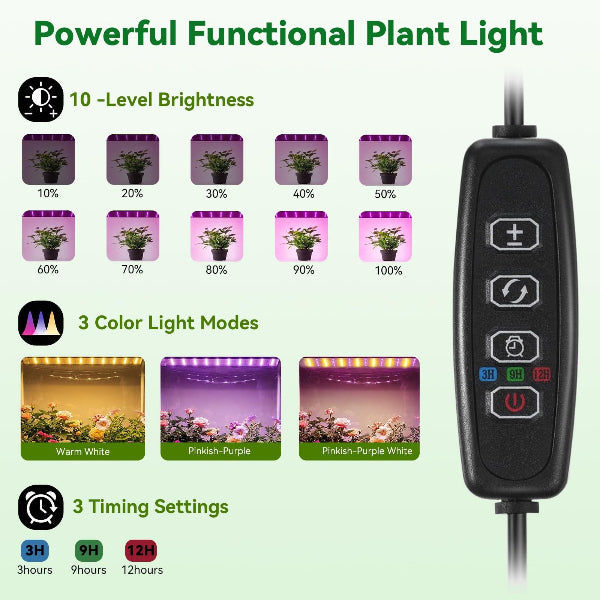 Seedlyft - Mini Indoor Greenhouse with Grow Lights