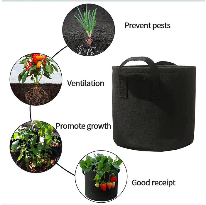 GrowNest - Planting Grow Bags w/ Handle