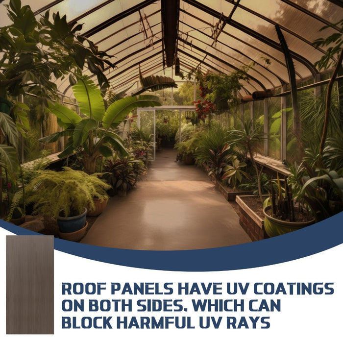 CanopyClear -  4x2 Twin-Wall Polycarbonate Greenhouse Panels