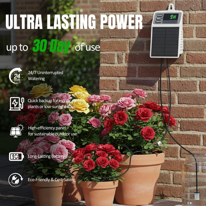 PlantStream - Solar Automatic Drip Irrigation Kit