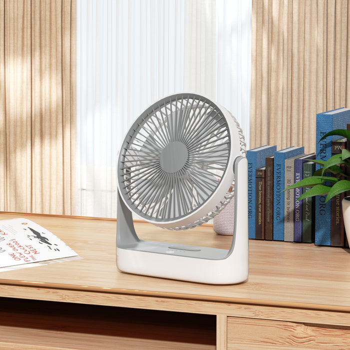 Halo™ – Portable Rechargeable Desk Fan