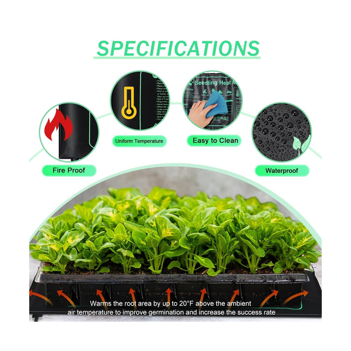 SproutStation - Seedling Heat Mat Bundle