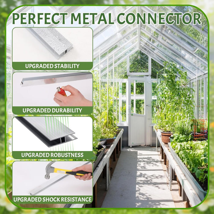 FrameFlex - Aluminum Greenhouse Connector Panels