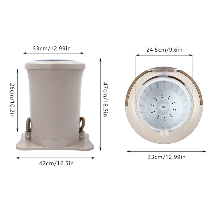 SpinFlow - Manual Clothes Spin Dryer