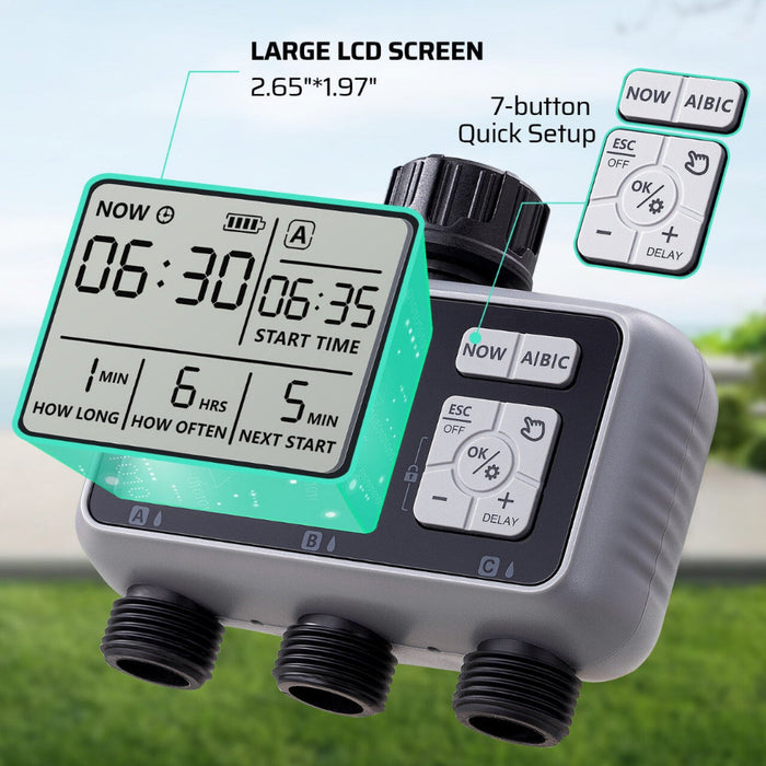 LawnLogic - Digital Sprinkler Timer