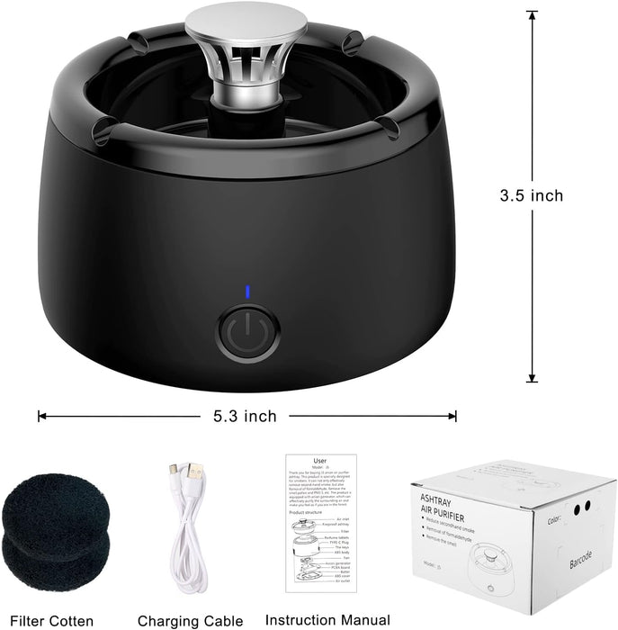 ClearBreathe Pro - Electric Smokeless Ashtray