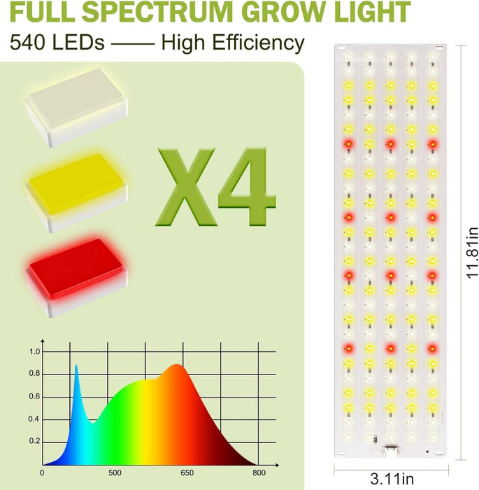 Solvine - 10 Levels LED Grow Light