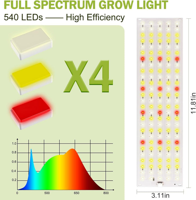 Solvine - 10 Levels LED Grow Light