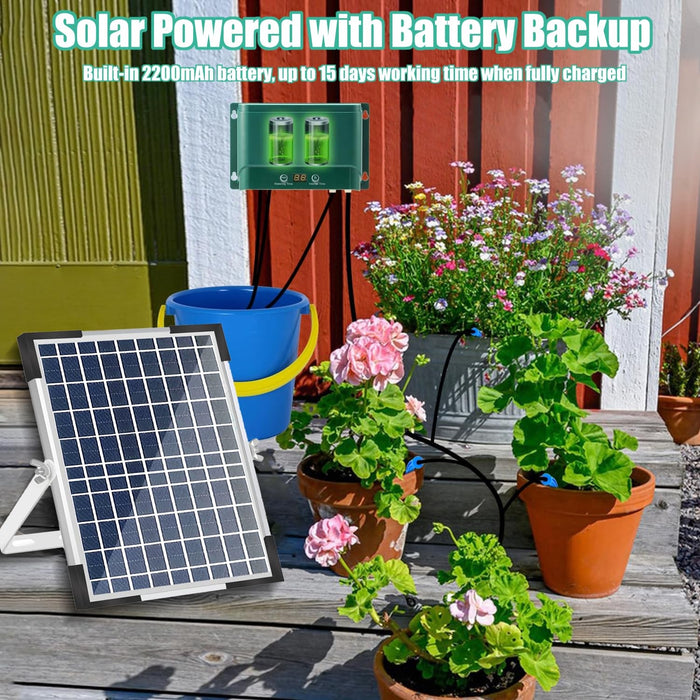 EverRoot - Solar Automatic Drip Irrigation Kit
