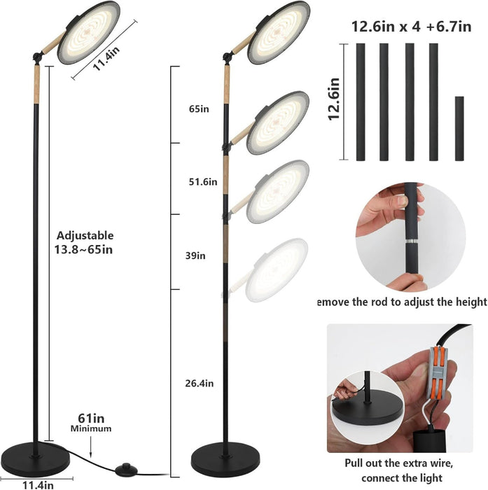 SunArc - 100W Grow Light with Timer & Remote