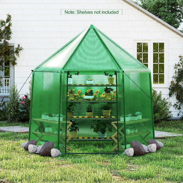 Verdura - Mini Walk-in Greenhouse w/ PE Cover