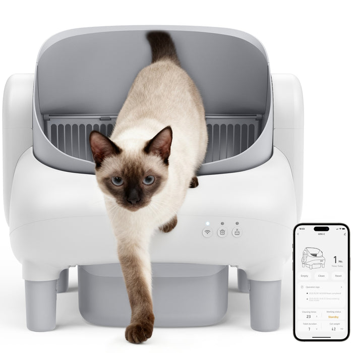ClearStep™ – Open-Top Self-Cleaning Litter Box