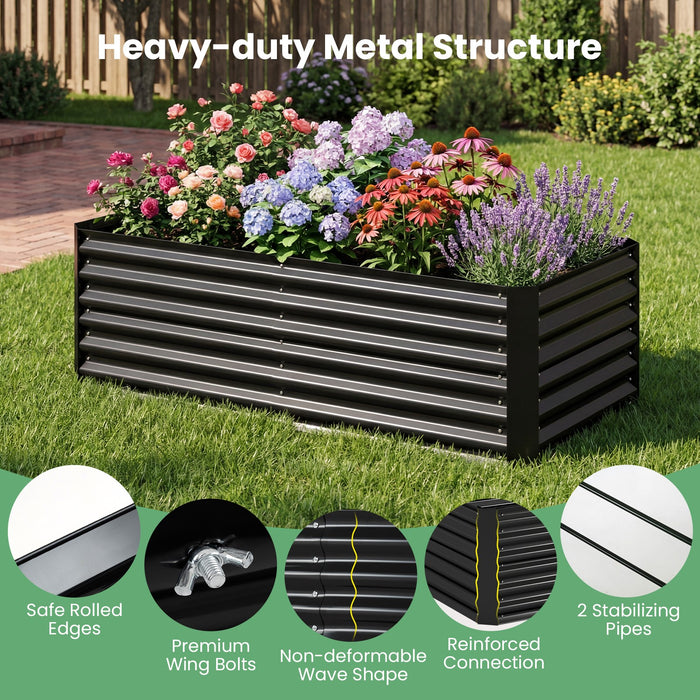 GreenPeak - Raised Garden Bed with Cover