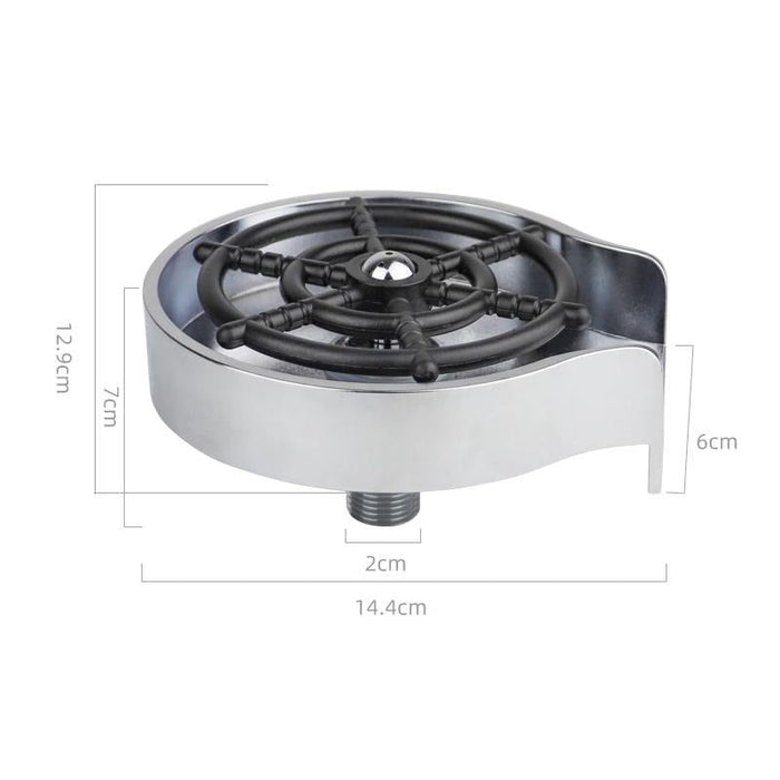 QuickRinse Pro - Automatic Cup Washer for Sink