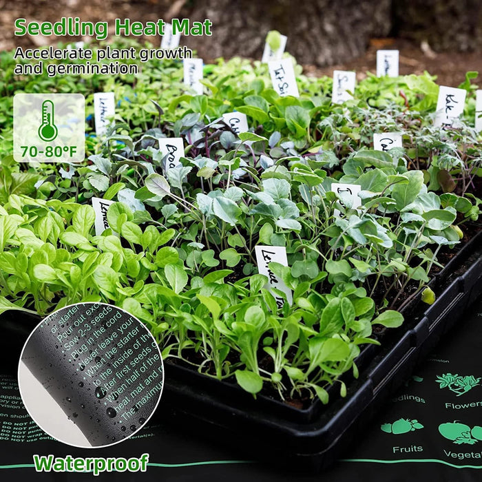 RootBloom - Seed Starter Trays with Grow Lights