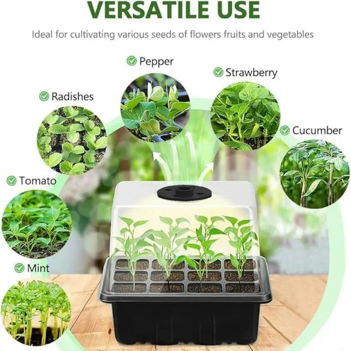 GermiGlow - Seed Starting Trays Kits