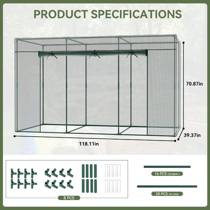 GreenFort - Outdoor Mini Greenhouse