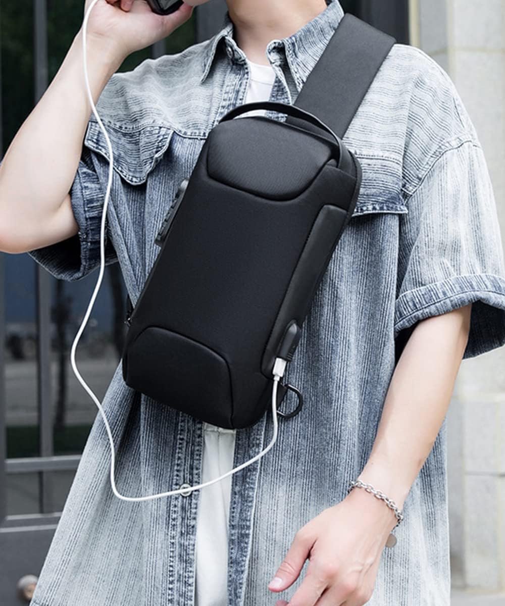 Waterproof Anti Theft Crossbody Sling Bag