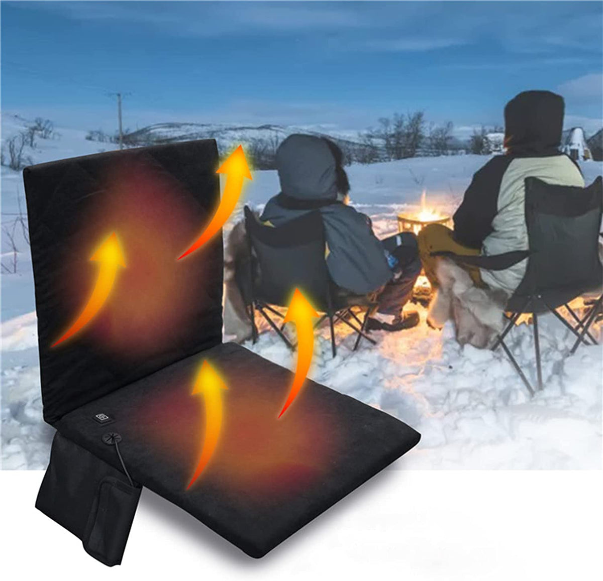 HeatZone Portable Heated Seat Cushion – Stay Warm Anywhere! — JStonewell