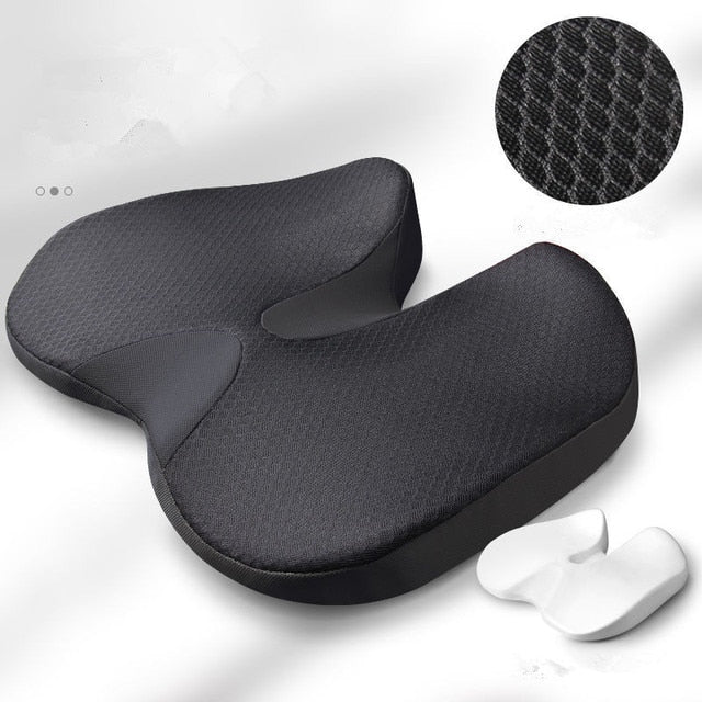 SitWell ComfortPad – Memory Foam Seat Cushion for Tailbone & Back Support