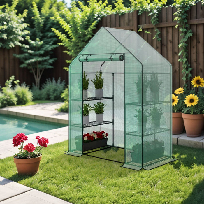 Evergreen - Tiered Walk-in Greenhouse