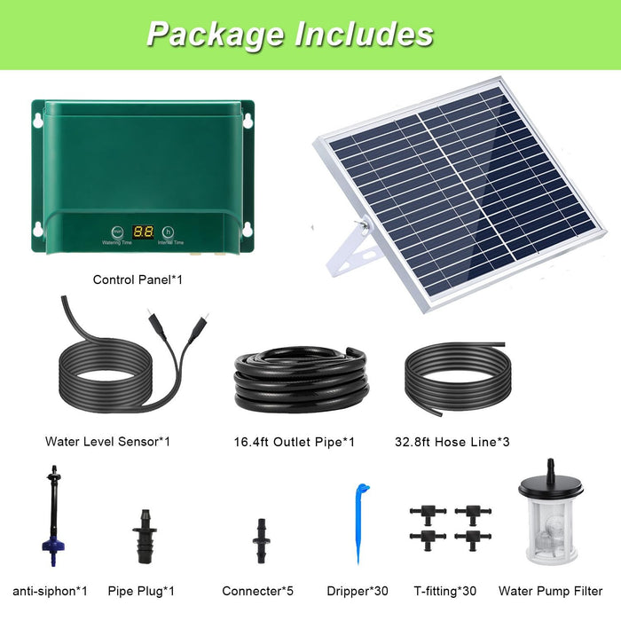 EverRoot - Solar Automatic Drip Irrigation Kit