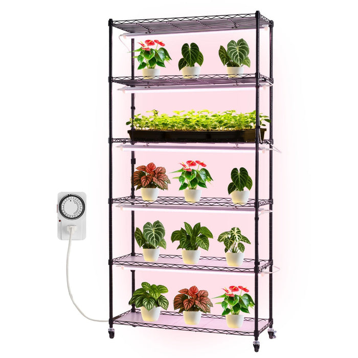 BloomStack - Indoor Plant Stand with Grow Light