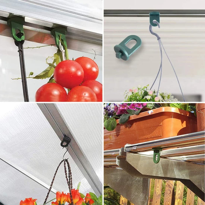 GreenFrame - Greenhouse Hooks And Twist Clips