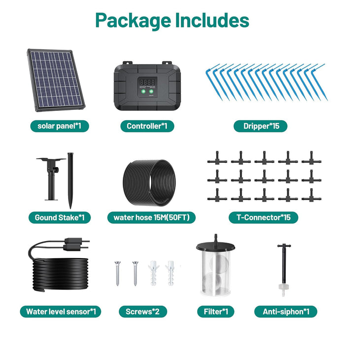 SunCycle - Automatic Drip Irrigation Kit