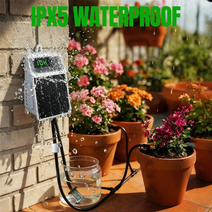 PlantStream - Solar Automatic Drip Irrigation Kit