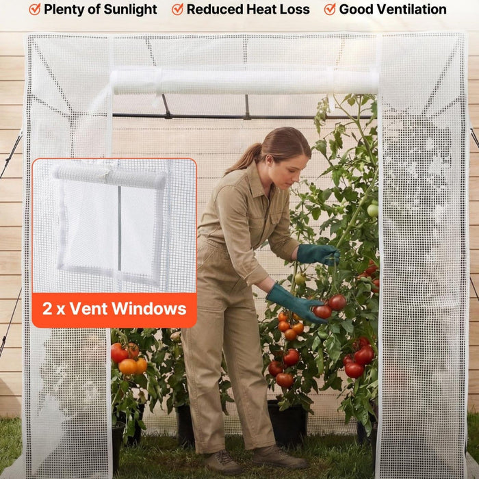LeafHarbor - Walk-in Greenhouse