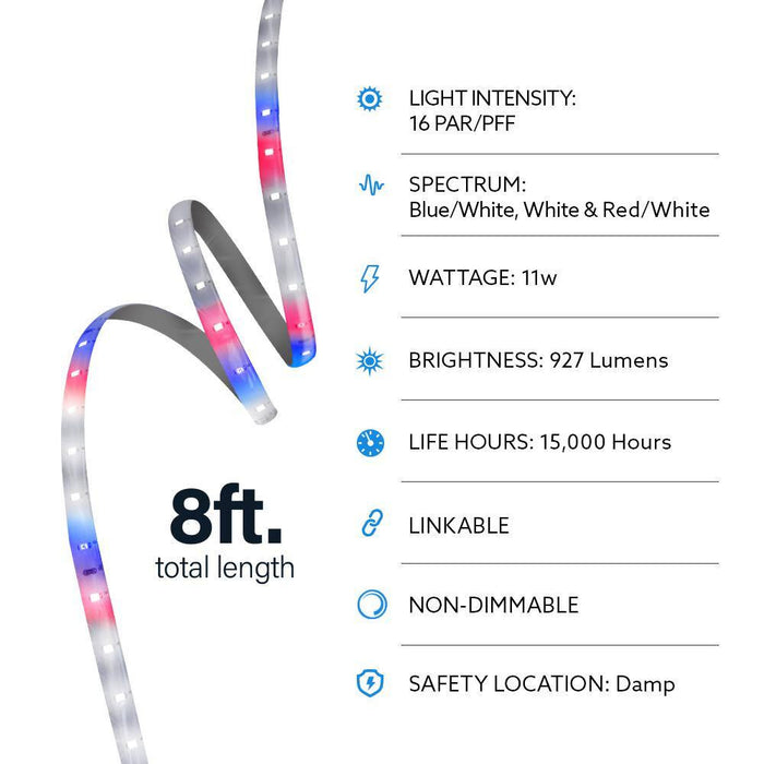 VineGlow - Linkable Grow Light Strips