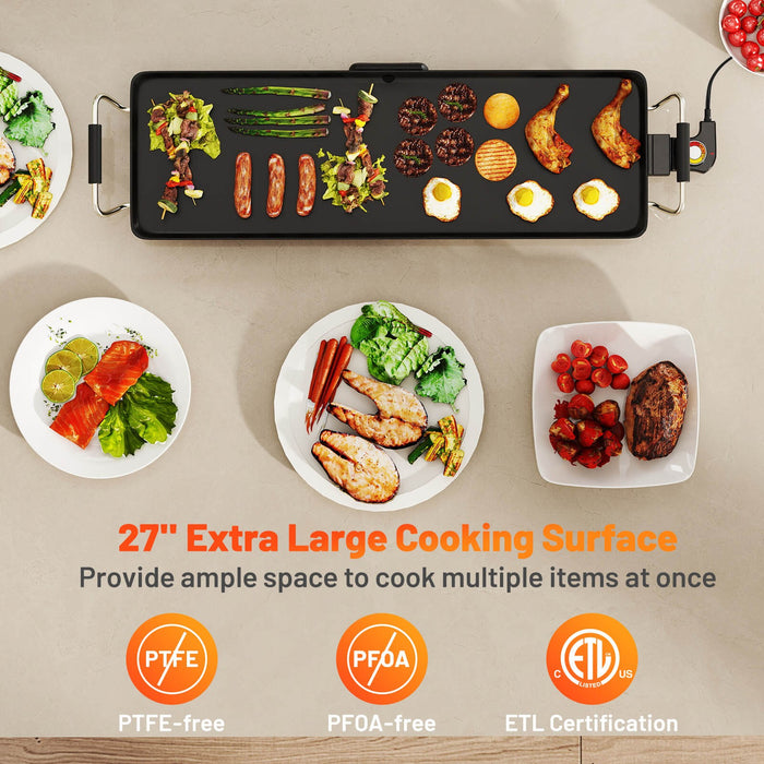 Forge™ – 27” Flat-Top Electric Griddle