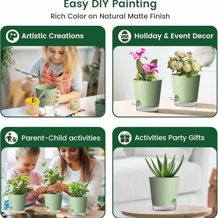 PureDrop - Self-Watering Planter Set