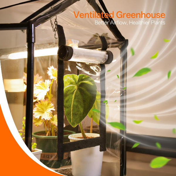 LushPod - Indoor Greenhouse with Grow Light