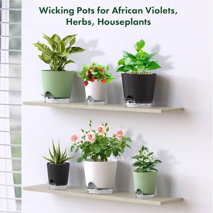 PureDrop - Self-Watering Planter Set