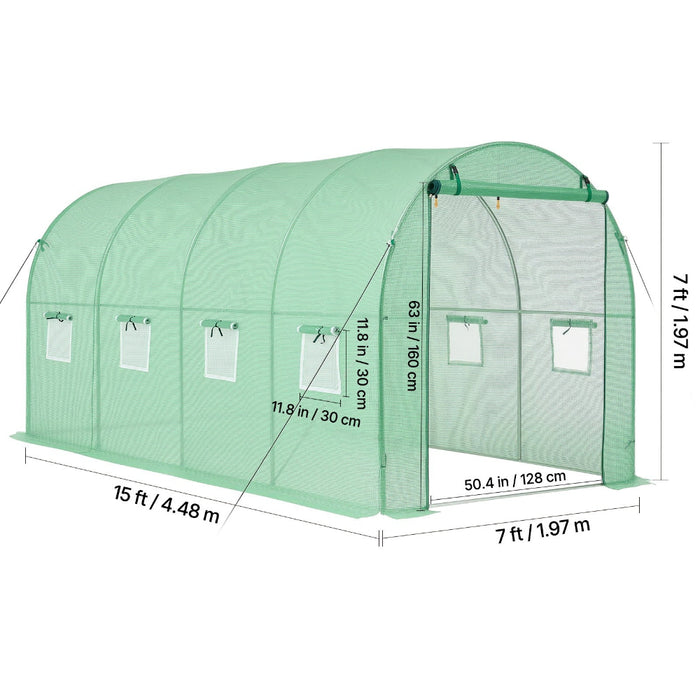 Greenoryx - Walk-In Tunnel Greenhouse